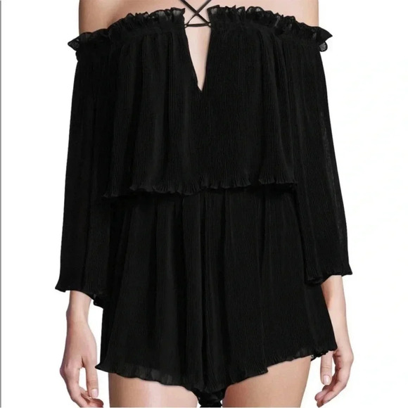 Alice McCall black locomotion pleated jumpsuit - Picture 3 of 15